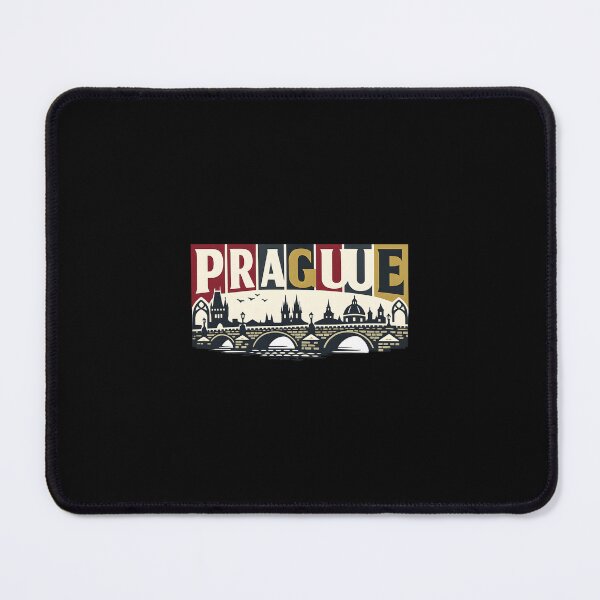 Item preview, Prague Retro Vintage Travel Shirt designed and sold by SJarts Creative Studio.