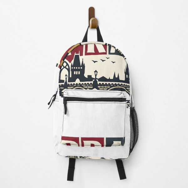 Item preview, Prague Retro Vintage Travel Shirt designed and sold by SJarts Creative Studio.