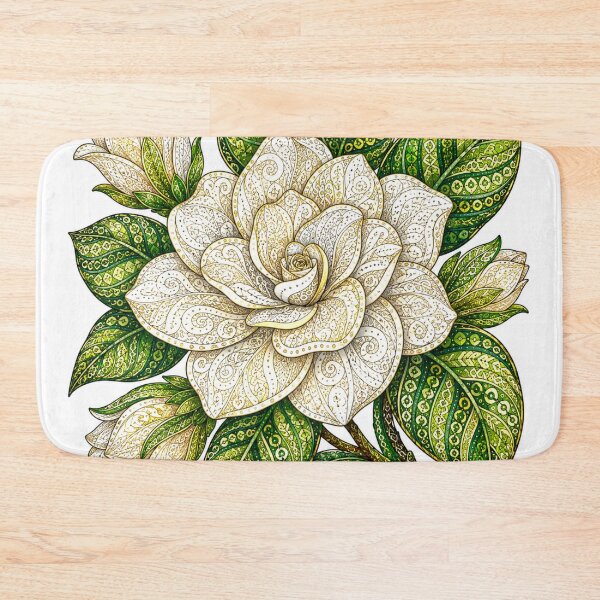 Item preview, Intricate Gardenia designed and sold by PaintedbyCarol.