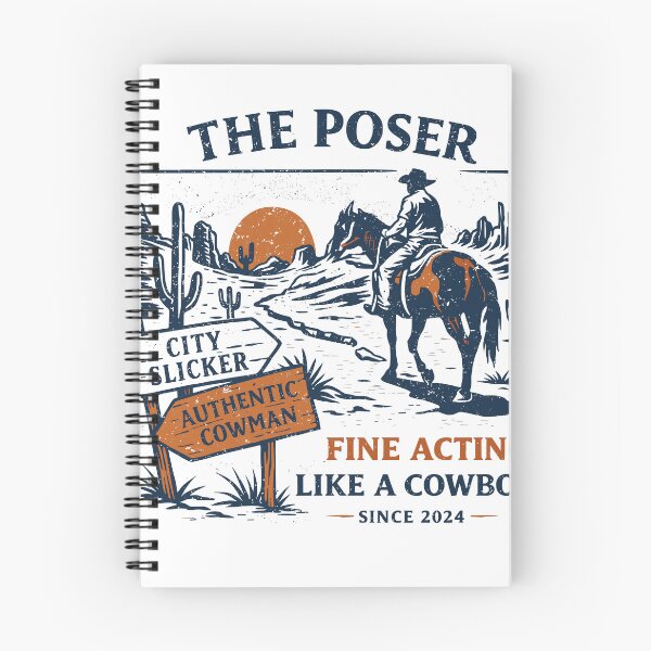 Item preview, Cowboy Poser Western T-Shirt designed and sold by Matinez Pink.