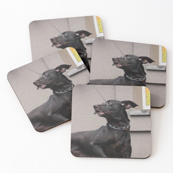 Item preview, Cute Black Dog designed and sold by LueNoir.