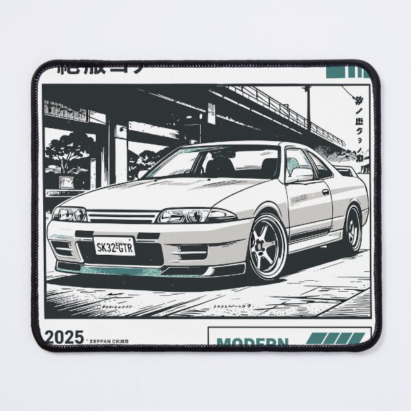 Item preview, Zeppan Core Car Illustration T-Shirt designed and sold by Matinez Pink.