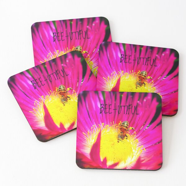 Item preview, Vibrant Honeybee & Fuchsia Flower designed and sold by Bernard03.