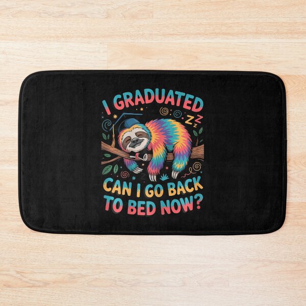 Item preview, I Graduated Can I Go Back To Bed Now Shirts Sloth Graduation designed and sold by Fereskabilon.