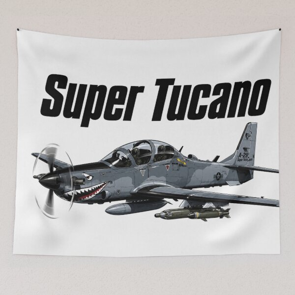 Item preview, super tucano ebraer A29 turboprop fighter aeroplane foreign designed and sold by PilotandPlane.
