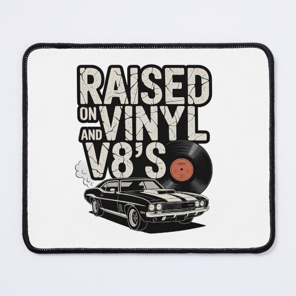 Item preview, Raised On Vinyl and V8s designed and sold by Lopez-Design.