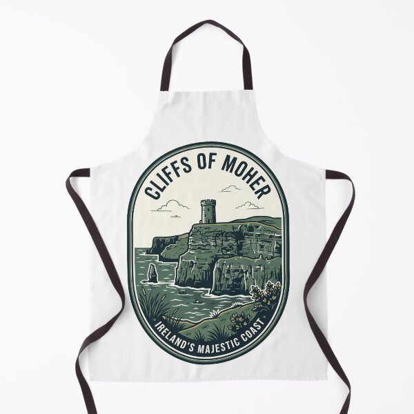 Item preview, Vintage Cliffs of Moher Ireland Travel Badge designed and sold by k3rstman1.
