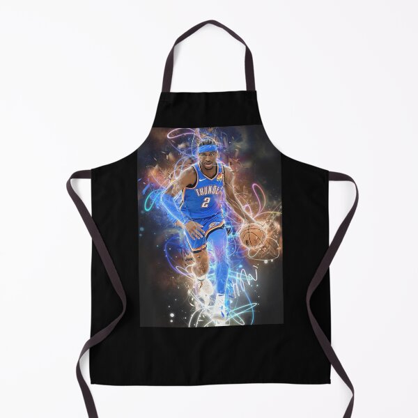 Item preview, Shai Gilgeous Alexander Electric Court Poster Design Today designed and sold by SharoKayd.