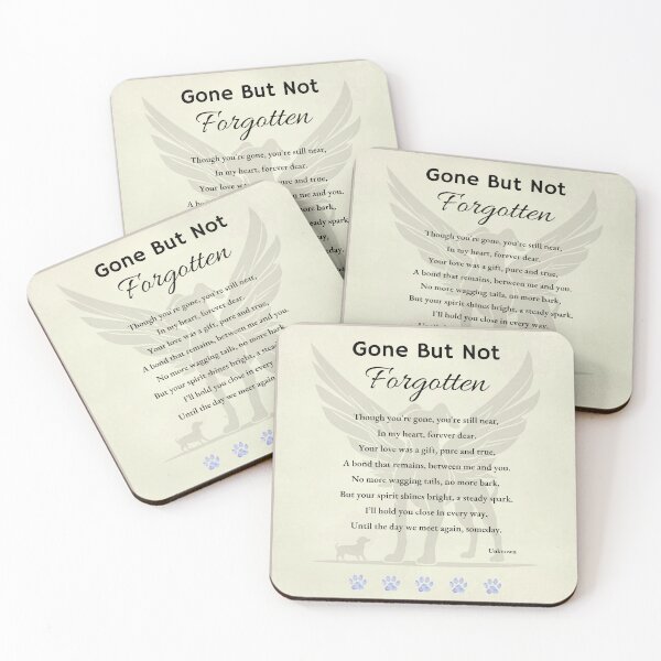 Item preview, My Precious Dog ... Gone But Not Forgotten Grief Poem designed and sold by AnimalVibes.