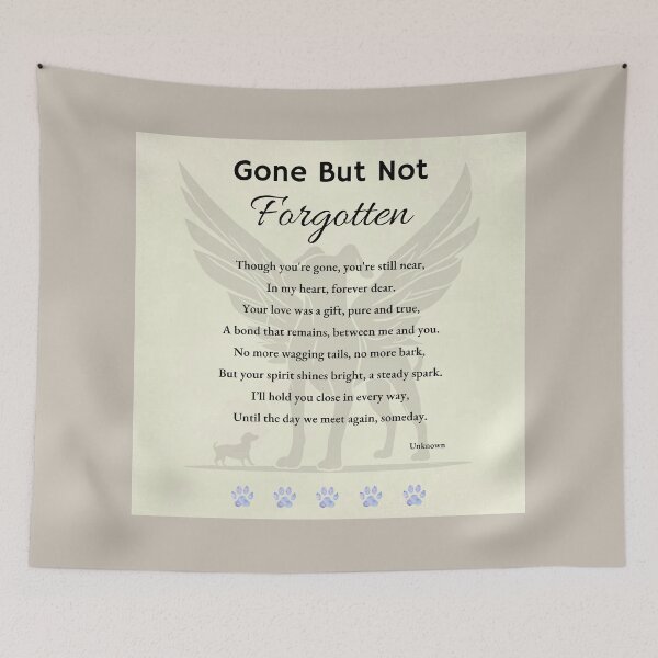 Item preview, My Precious Dog ... Gone But Not Forgotten Grief Poem designed and sold by AnimalVibes.
