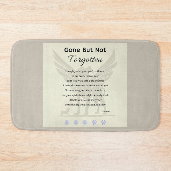 Item preview, My Precious Dog ... Gone But Not Forgotten Grief Poem designed and sold by AnimalVibes.