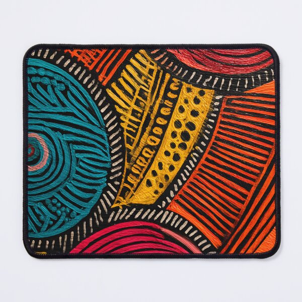 Item preview, Australian Aboriginal Art Tribal Wall Painting designed and sold by GrinGalore.