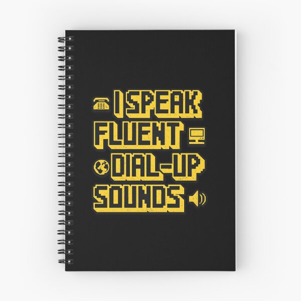 Item preview, Fluent In Dial Up Sounds Funny Internet Nostalgia Design designed and sold by Ekonolotie.