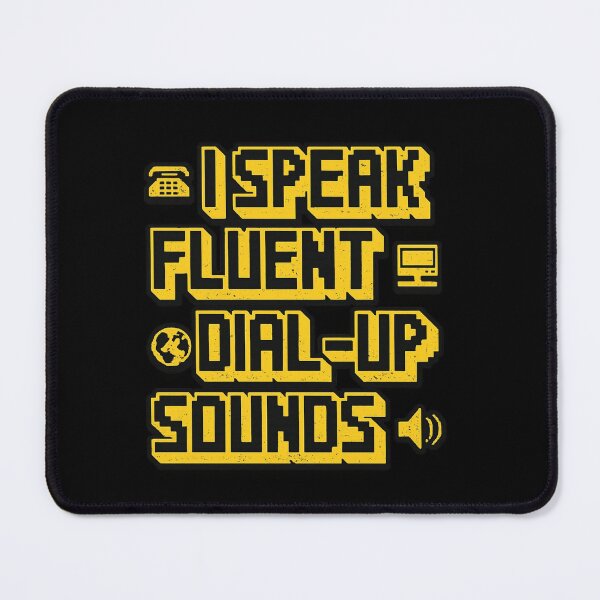 Item preview, Fluent In Dial Up Sounds Funny Internet Nostalgia Design designed and sold by Ekonolotie.