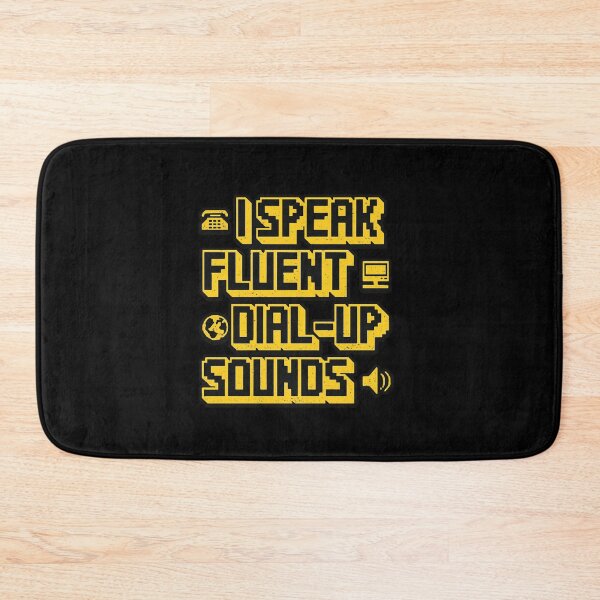 Item preview, Fluent In Dial Up Sounds Funny Internet Nostalgia Design designed and sold by Ekonolotie.