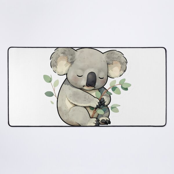 Item preview, Sleepy Koala Eucalyptus Branch | Cute Australian Animal Design designed and sold by Lyrical Soul.