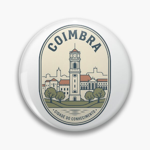 Item preview, Vintage Coimbra Portugal University Travel Badge designed and sold by k3rstman1.
