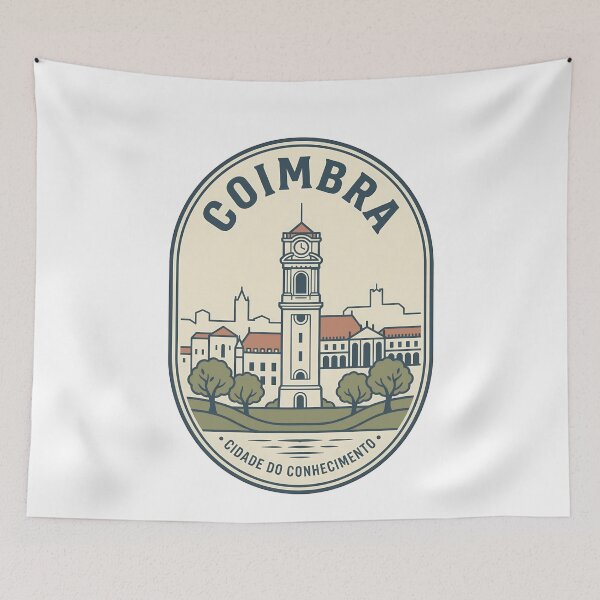 Item preview, Vintage Coimbra Portugal University Travel Badge designed and sold by k3rstman1.