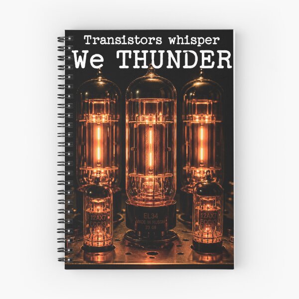 Item preview, Transistors whisper - We THUNDER designed and sold by WJ Cozy Creations.