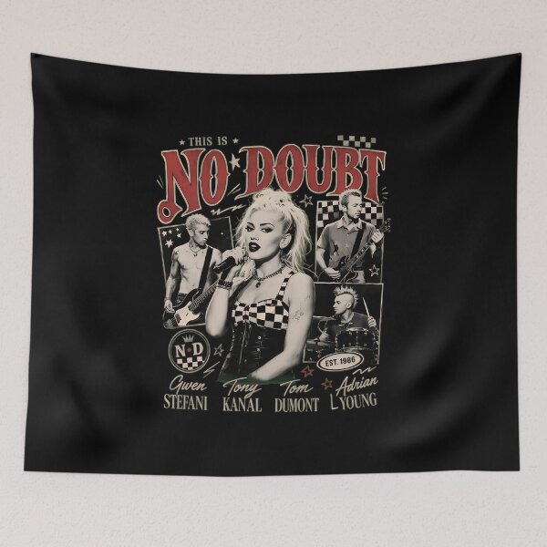 Item preview, No Doubt Gwen Era Vintage Ska Punk Band Style Grap designed and sold by HesotenArtS.