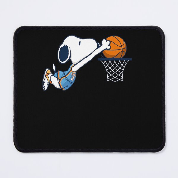 Item preview, Shai Gilgeous Alexander Snoopy Dunk Basketball Poster Design designed and sold by SharoKayd.