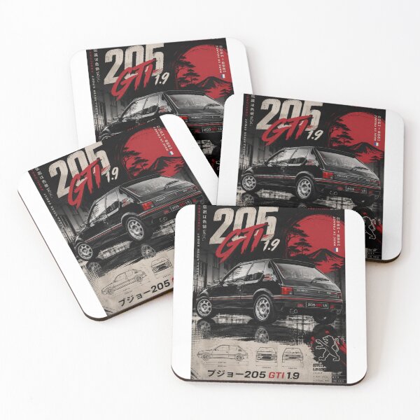 Item preview, Vintage Sports Car Poster - Compact GTI Automobile design designed and sold by AnimeShin.
