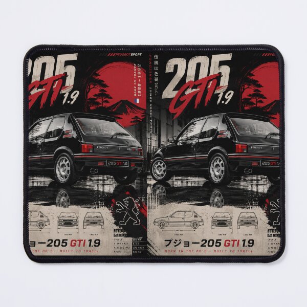 Item preview, Vintage Sports Car Poster - Compact GTI Automobile design designed and sold by AnimeShin.
