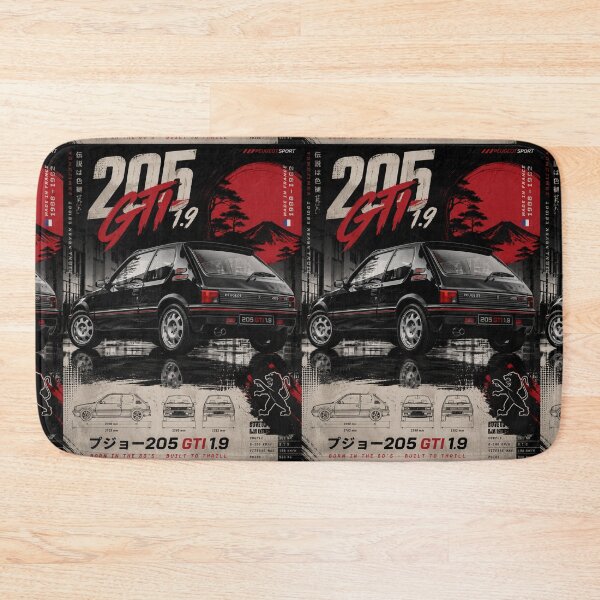 Item preview, Vintage Sports Car Poster - Compact GTI Automobile design designed and sold by AnimeShin.