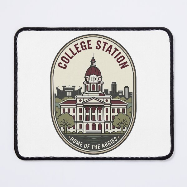 Item preview, Vintage College Station Texas Home of the Aggies designed and sold by k3rstman1.