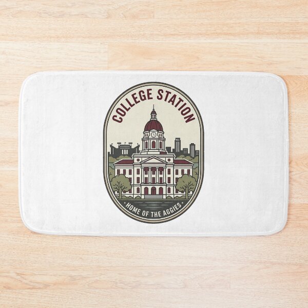 Item preview, Vintage College Station Texas Home of the Aggies designed and sold by k3rstman1.