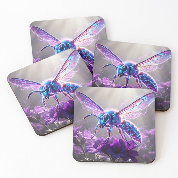 Item preview, The Wingbeat of the Violet Guardian – A Mystery of Nature designed and sold by VoidVeilStudio.