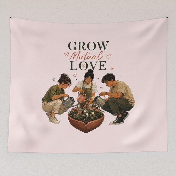 Item preview, Grow Mutual Love designed and sold by JagrDesigns.