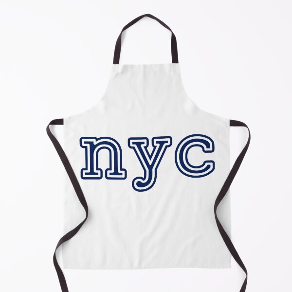 Item preview, Minimalist NYC Double Line Navy Blue Typography Design designed and sold by NapoliApparel.