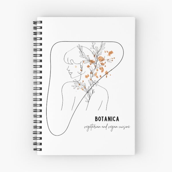 Item preview, Diseño minimalista de perfil femenino en arte lineal botánico designed and sold by naturetouchbio2.