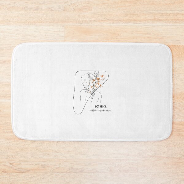 Item preview, Minimalist Botanica Line Art Female Profile Design  designed and sold by naturetouchbio2.