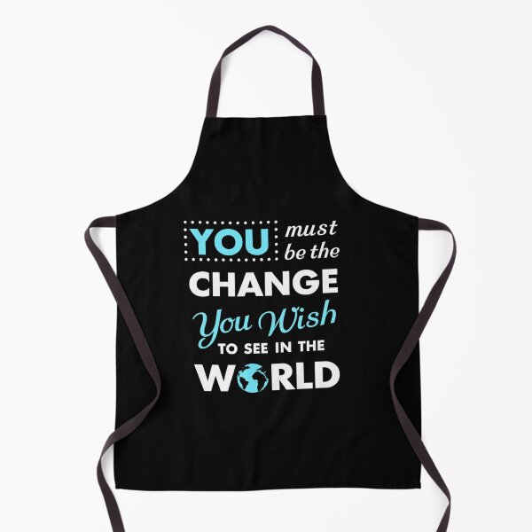 Item preview, Be The Change You Wish To See Inspirational Quote Design designed and sold by Ekonolotie.
