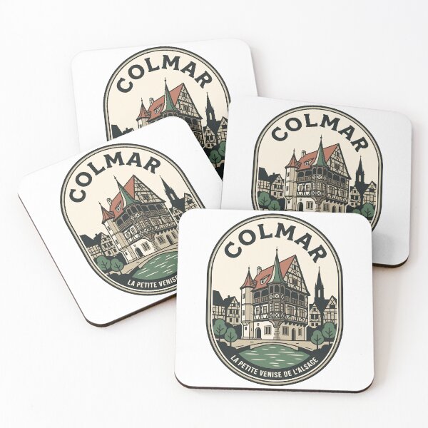 Item preview, Vintage Colmar France Alsace Travel Badge designed and sold by k3rstman1.