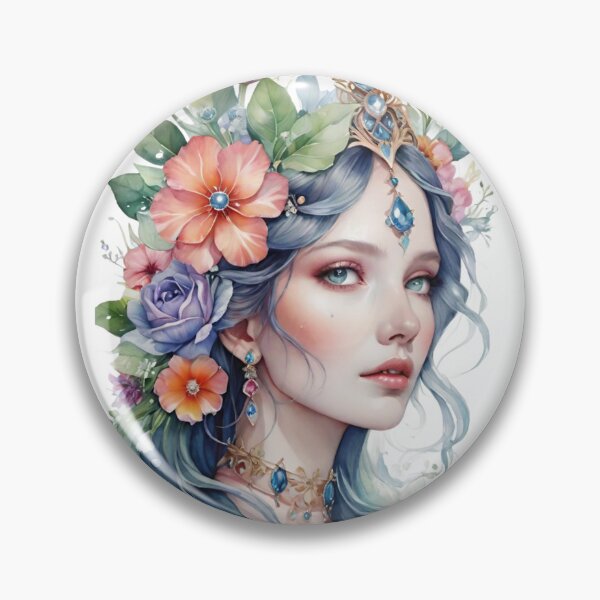 Item preview, Enchanted Watercolor Beauty designed and sold by EdicrisR.