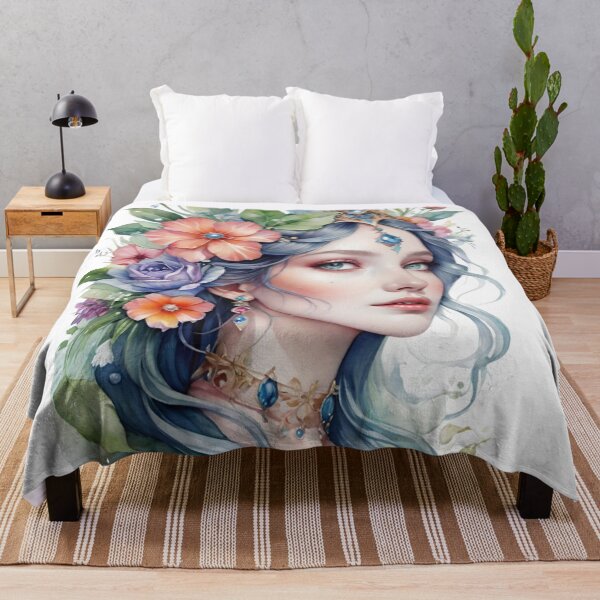 Item preview, Enchanted Watercolor Beauty designed and sold by EdicrisR.