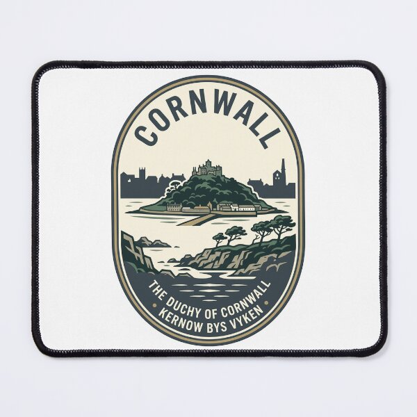 Item preview, Vintage Cornwall St Michaels Mount Coastal Emblem designed and sold by k3rstman1.
