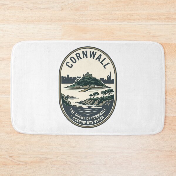 Item preview, Vintage Cornwall St Michaels Mount Coastal Emblem designed and sold by k3rstman1.
