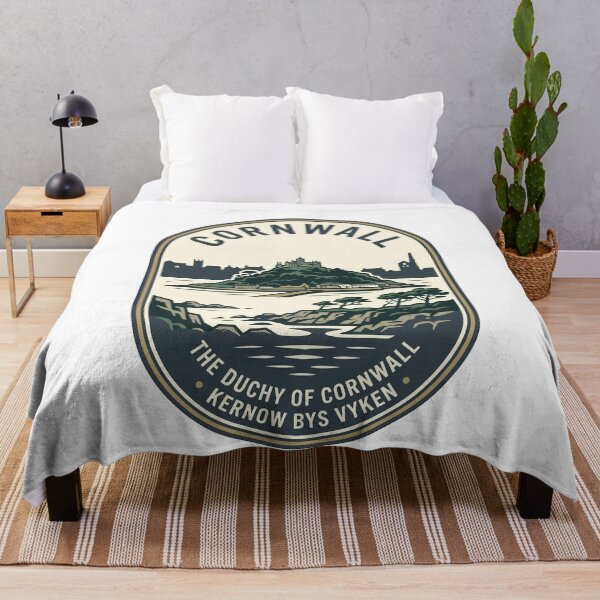 Item preview, Vintage Cornwall St Michaels Mount Coastal Emblem designed and sold by k3rstman1.