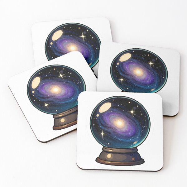 Item preview, Magical Crystal Ball Galaxy Universe | Mystical Witchy Celestial Design designed and sold by Lyrical Soul.