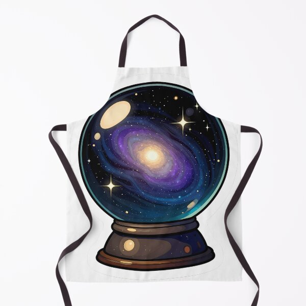 Item preview, Magical Crystal Ball Galaxy Universe | Mystical Witchy Celestial Design designed and sold by Lyrical Soul.