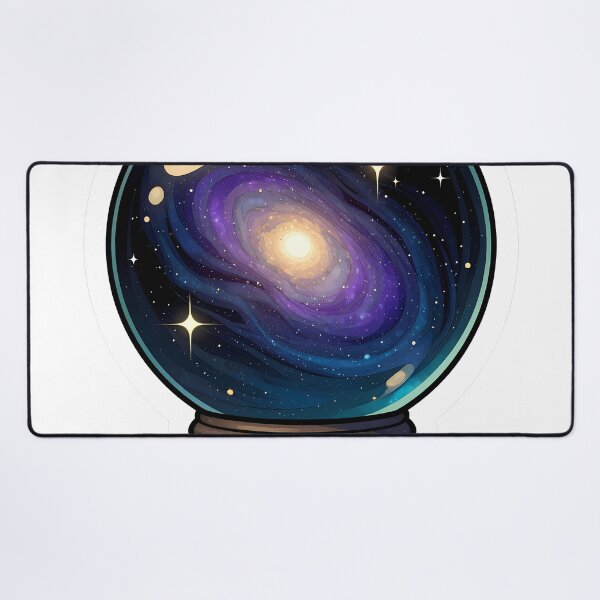 Item preview, Magical Crystal Ball Galaxy Universe | Mystical Witchy Celestial Design designed and sold by Lyrical Soul.
