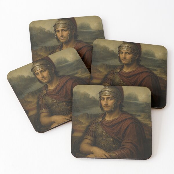 Item preview, Mona Lisa Roman Legion Parody Art designed and sold by Retr0Tshirts.