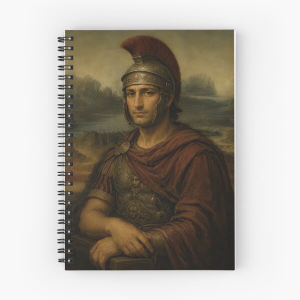 Item preview, Mona Lisa Roman Legion Parody Art designed and sold by Retr0Tshirts.