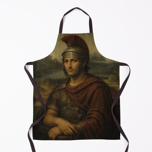 Item preview, Mona Lisa Roman Legion Parody Art designed and sold by Retr0Tshirts.