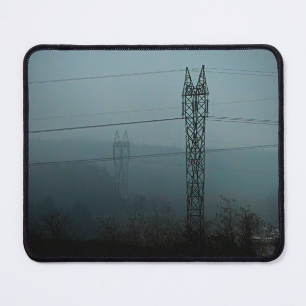 Item preview, Power Lines In Fog designed and sold by LueNoir.