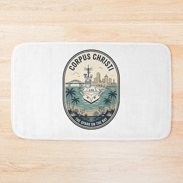 Item preview, Vintage Corpus Christi USS Lexington Harbor Bridge designed and sold by k3rstman1.
